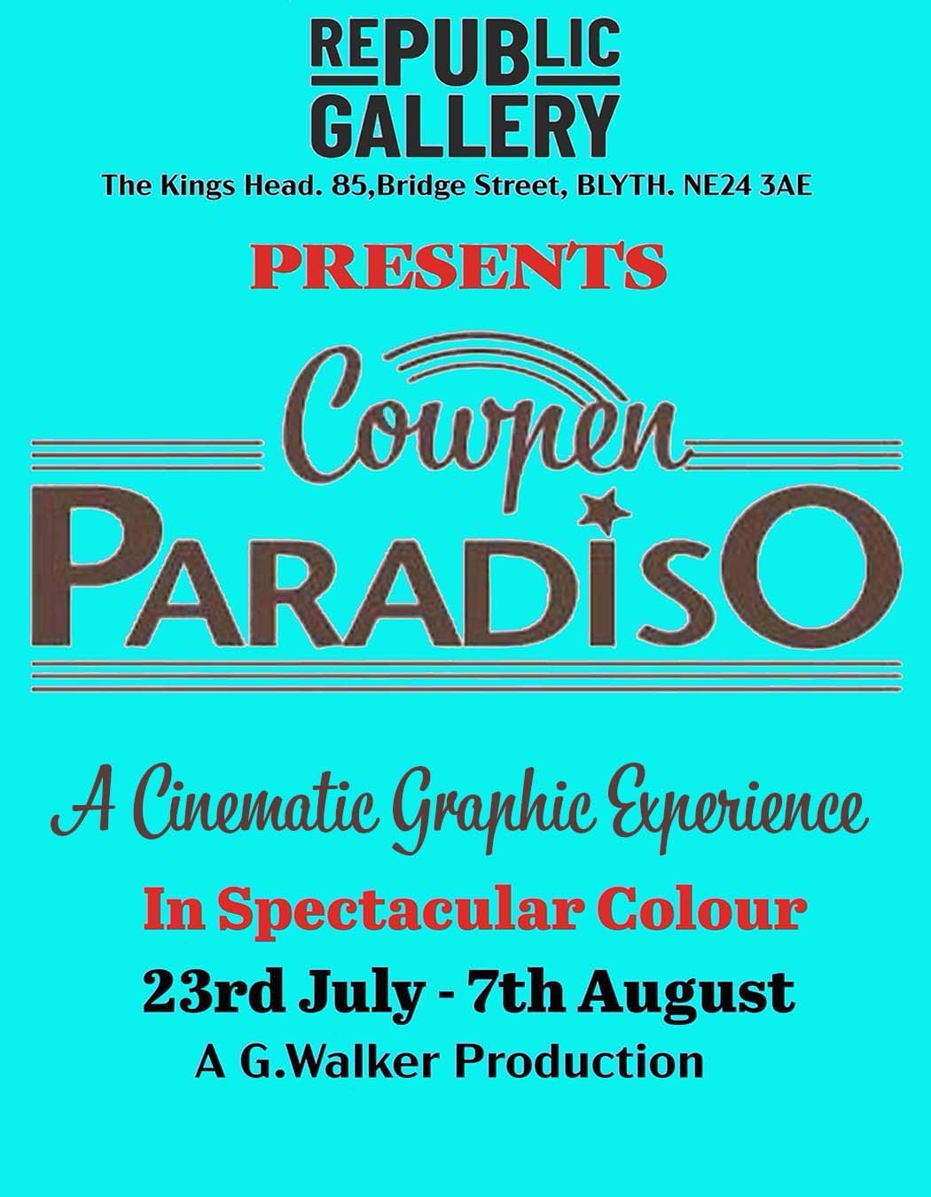 220704_George Walker Poster